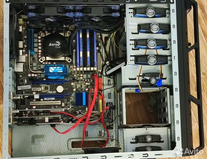 Компьютер, системный блок: Intel i7-950, DDR3 8 Гб