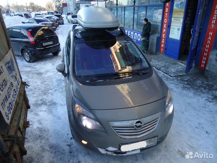 Багажник бокс на крышу Opel Meriva (2010-2017)