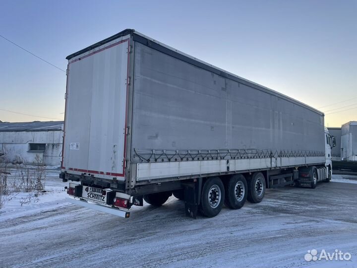 Полуприцеп шторно-бортовой Schmitz Cargobull S01, 2012
