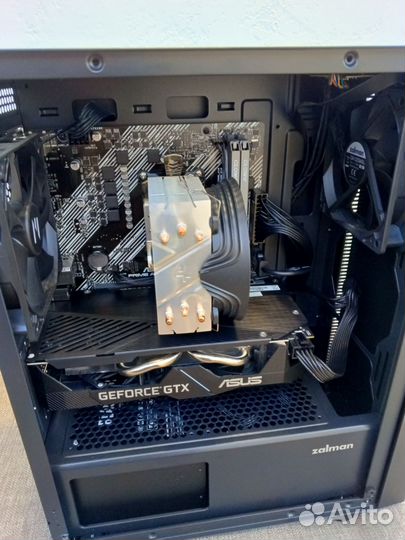 Игровой компьютер ryzen 5500 gtx 1660 super