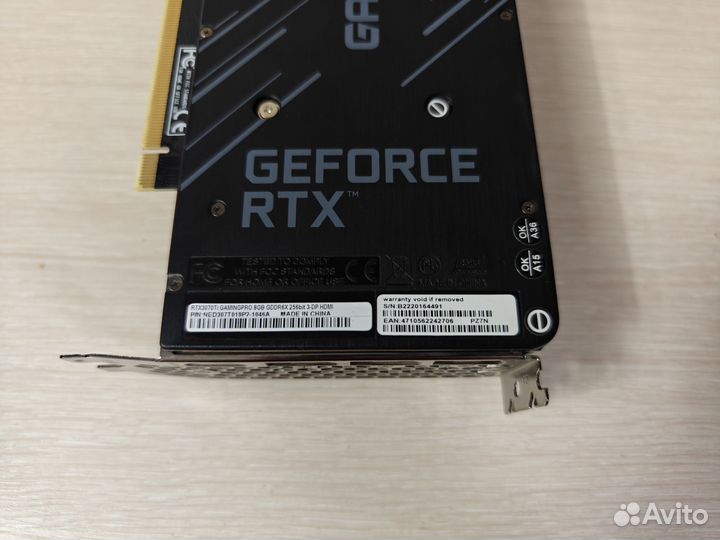 Palit RTX 3070ti, 8gb gddr-6X