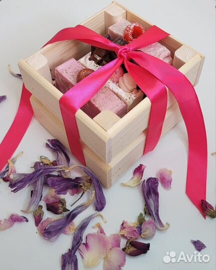 Подарочный набор мыло натуральное ручной работы