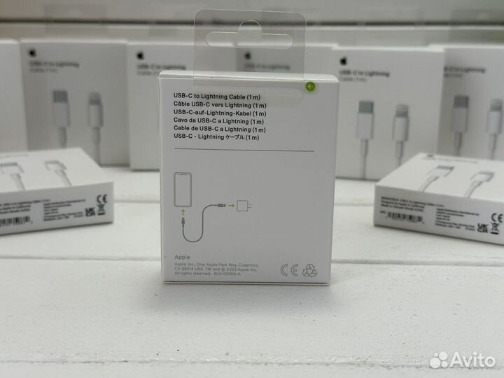 Кабель для зарядки iPhone USB-C lightning
