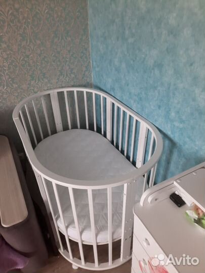 Детская кроватка трансформер 5 в 1