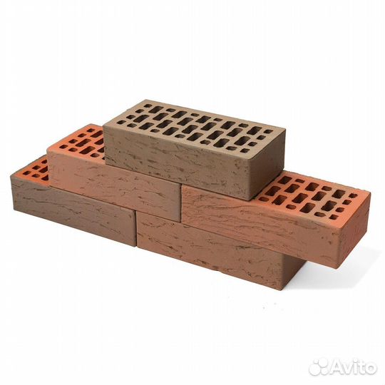 Кирпич облицовочный Braer баварская кладка риф 1нф