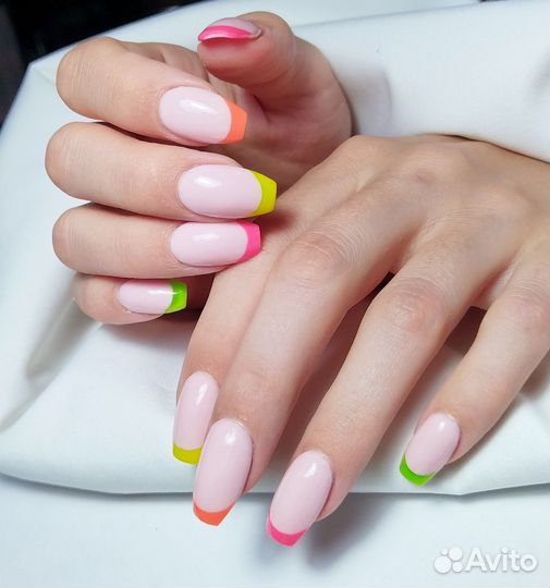 Маникюр без лампы Пудра дип-система Гель-лак центр