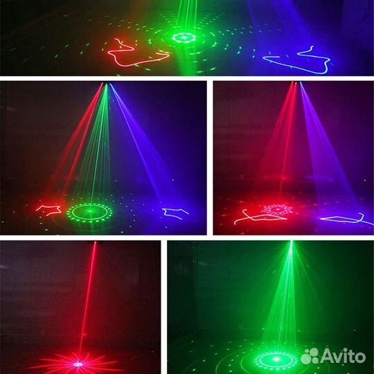 Лазерная светомузыка 3в1 YA YOU&superdj
