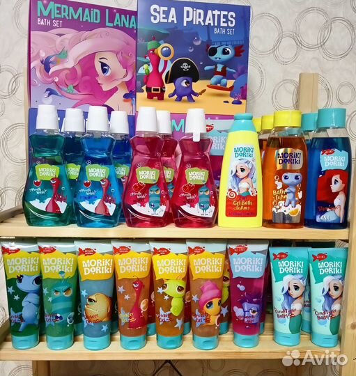 Гели д/душа, шампуни, бальзам пена д/ванны детские