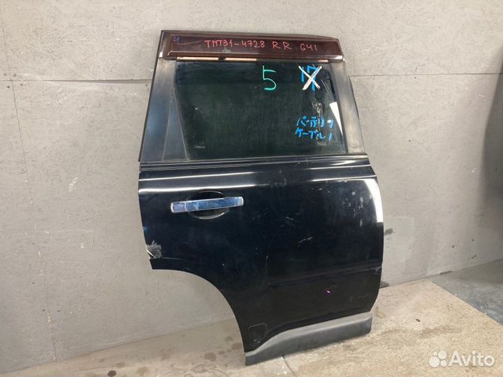 Дверь задняя ниссан T31 2007 - 2014