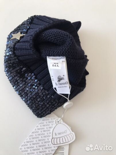 Il trenino шарф и шапка