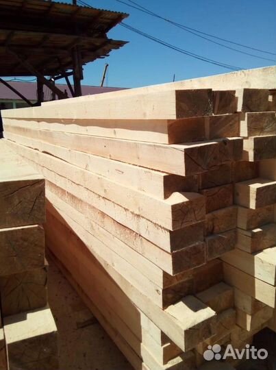 Доска обрезная 40х150х6000