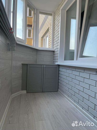 Отделка балконов и лоджий