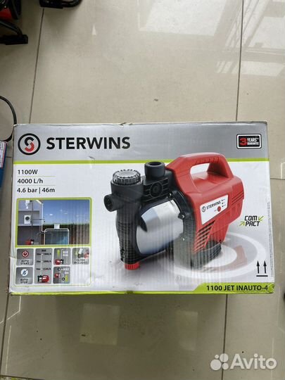 Насос садовый Sterwins Auto 4000 л/час