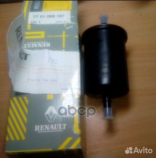 Фильтр топливный 7701068107 renault