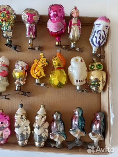 Елочные игрушки СССР