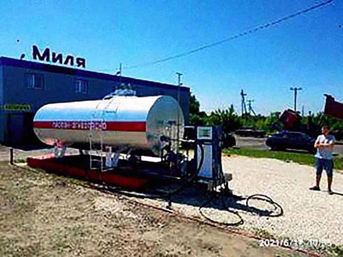 Газовая автозаправка модульная