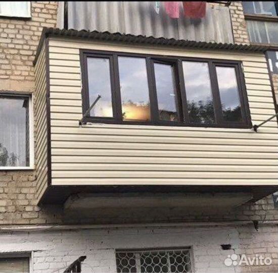 Балконы расширение