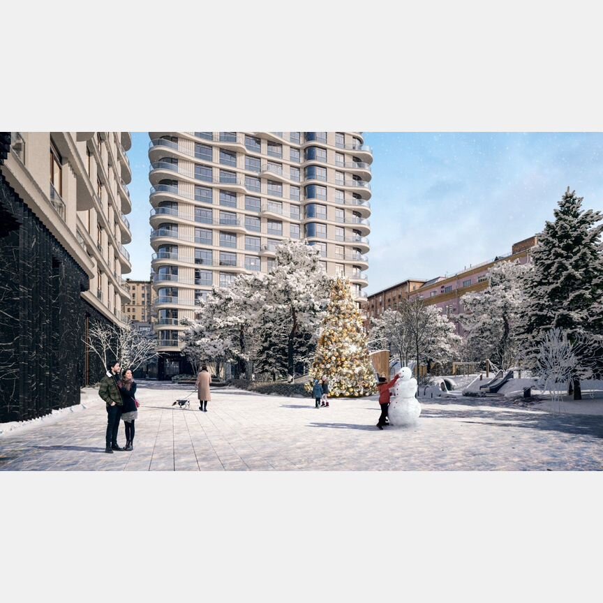 3-к. квартира, 157,1 м², 2/14 эт.