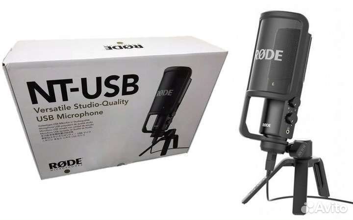 Микрофон студийный rode nt usb