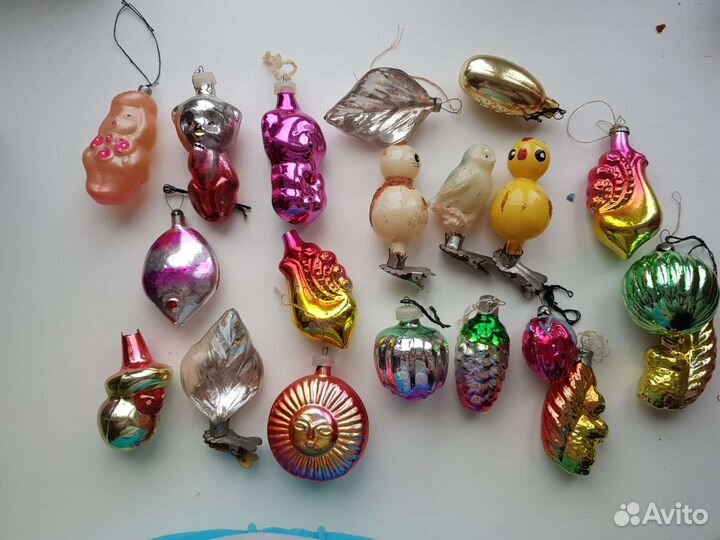 Елочные игрушки СССР