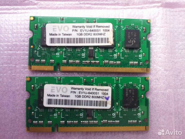 Память sodimm DDR2 на ноутбук