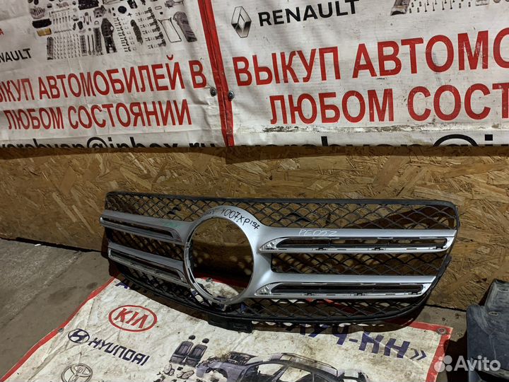 Решетка радиатора Mercedes GLE W166