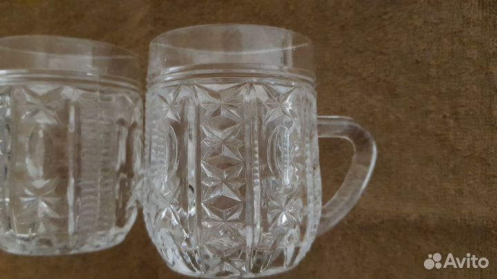 Рюмки, стаканы, бокалы (хрусталь/стекло)