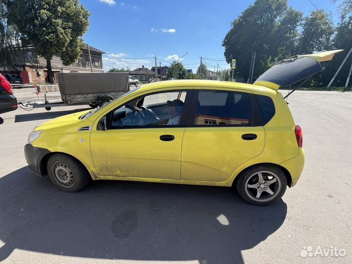 Chevrolet Aveo 1.4 МТ, 2009, битый, 88 000 км