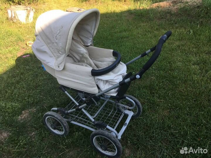 Коляска 3 в 1 трансформер Silver Cross бежевая