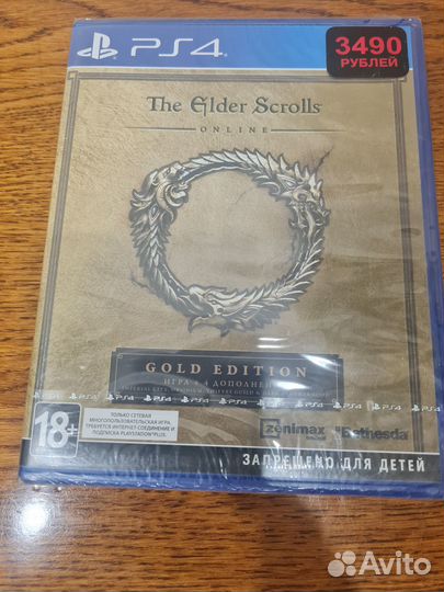 The Elder Scrolls Online Gold Edition ps4 game
