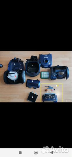 Пылесос Philips FC 8450 на запчасти