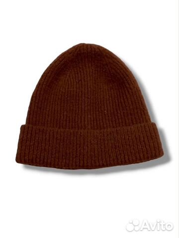 Коричневая шапка