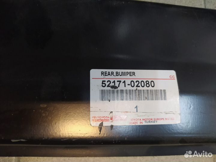 Усилитель заднего бампера Toyota Corolla