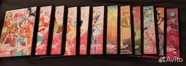 Полная коллекция дисков Винкс /Dvd Winx/ 4 сезона