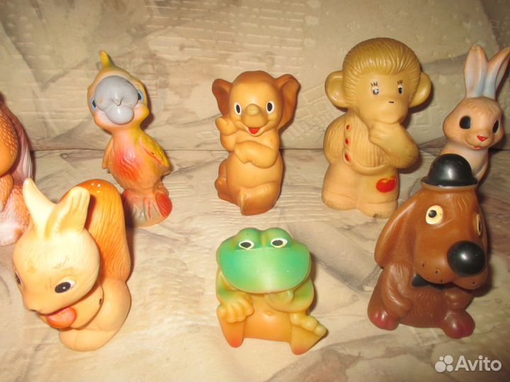Резиновые игрушки СССР