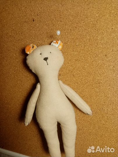 Мишка тильда ручная работа