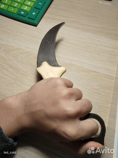 Деревянный нож керамбит
