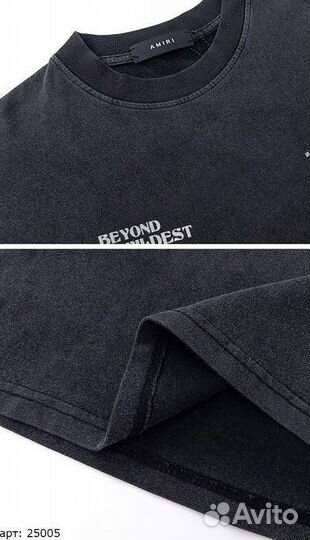 Футболка Amiri Черная