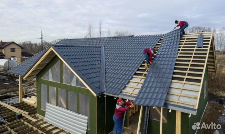 Крыша кровельные работы кровельщики