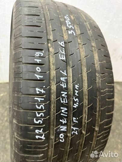 Continental EcoContact 6 225/55 R17 101Y