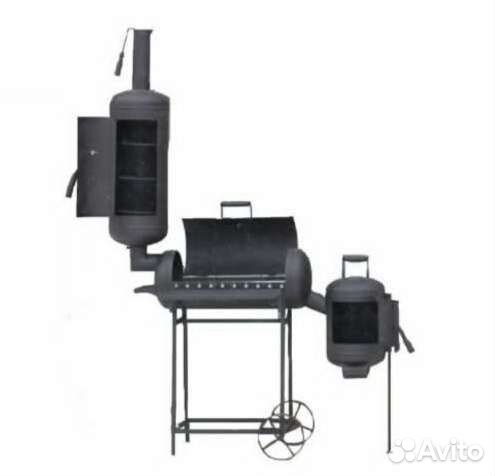 Мангал с Казаном и Коптилкой