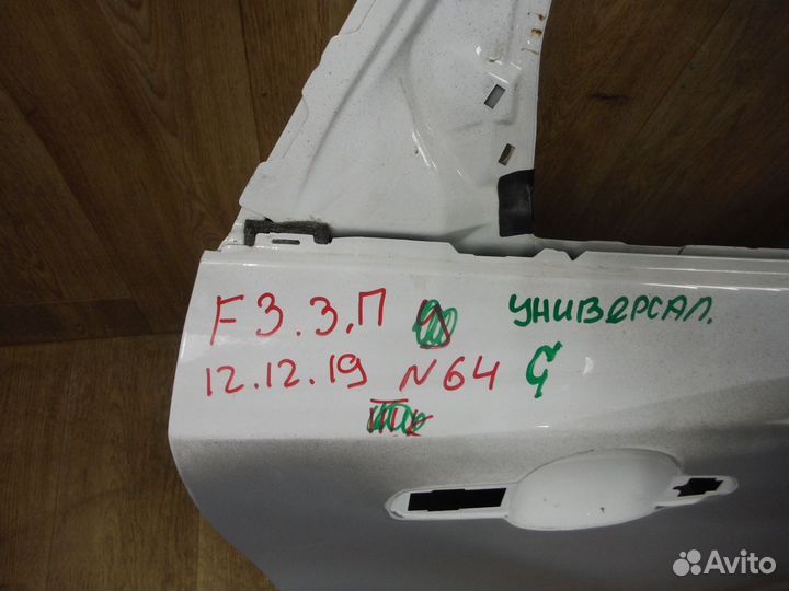 Дверь задняя правая №64 Ford Focus 3 универсал