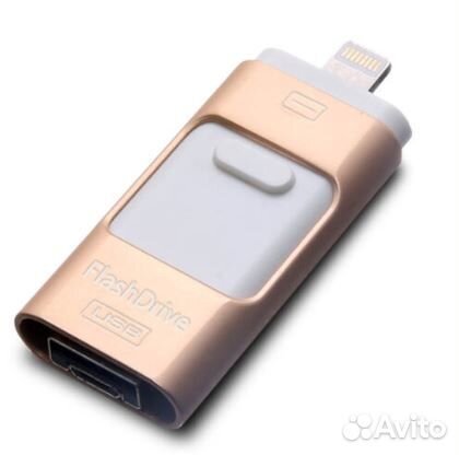 USB i-Flash Drive HD для iPhone и iPad 32GB серебр