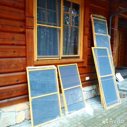 Москитная сетка на окна изготовление