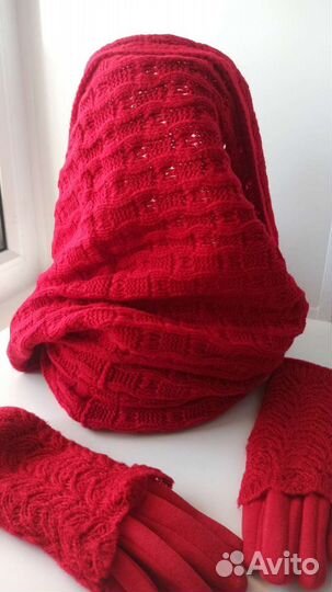 Женский шарф-снуд