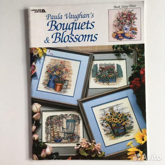 Книга Paula Vaughan Leisure Arts Более 10 схем