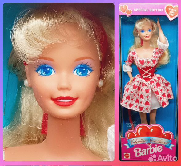 1995 год. Барби Валентинка. Valentine Sweetheart