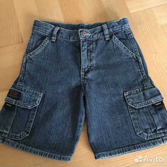 Джинсовые шорты wrangler