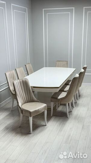 Стол со стульями в наличии\оплата при получении