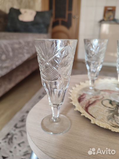 Рюмка хрустальная